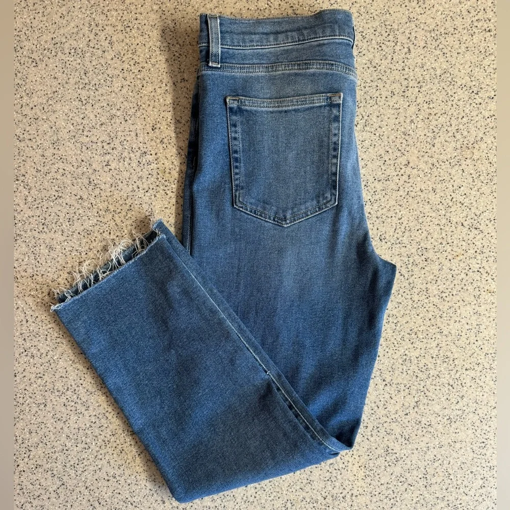 Frank & Eileen- Cork Everyday Jeans Raw Hem Antique Blue.Size 31